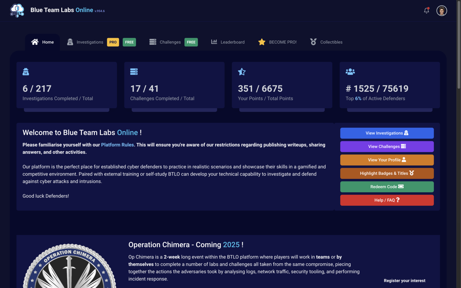 防御型のセキュリティ知識を習得する「Blue Team Labs Online」を楽しむ